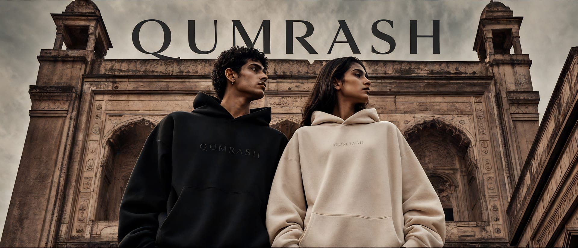 QUMRASH heritage — craftsmanship and fabric detail