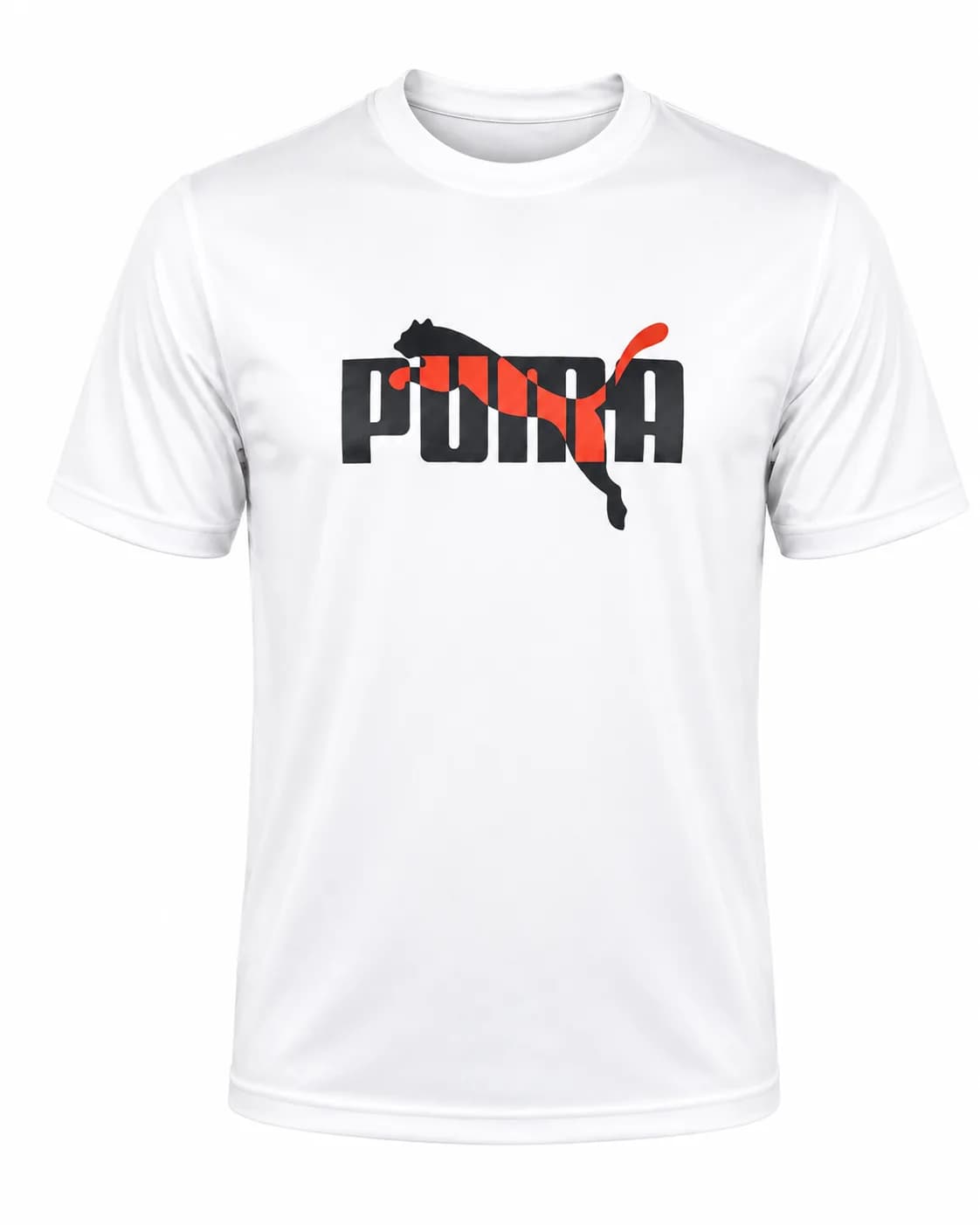 Men's Premium Quality Tee PM with Branded Logo | White — view 1